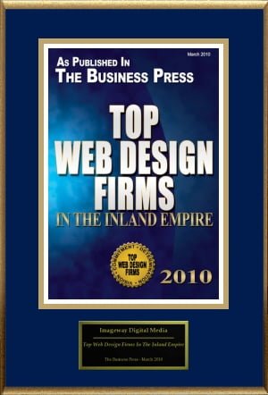 Inland Empire Top Web Design Firm, Riverside CA Web Design