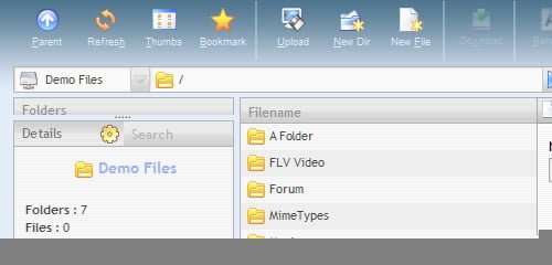 Ajax File Manager